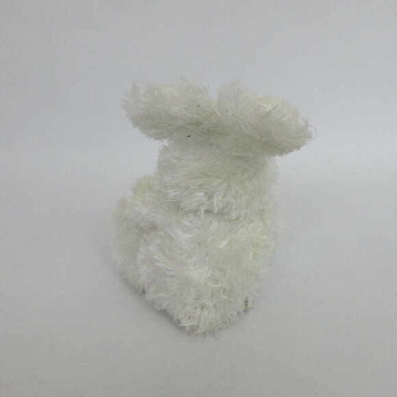 Fiesta EASTER BUNNY RABBIT 7" Tall White Plush with Purple Baby Chick Jelly Bean - Picture 4 of 8